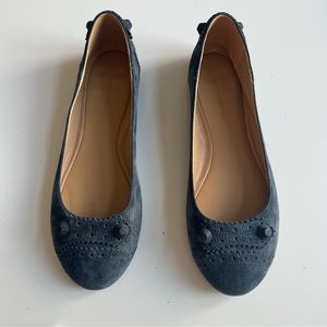 Balenciaga new size 9 blue ballet flats